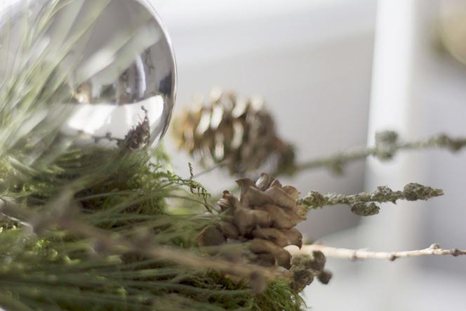 Naturalne dekoracje świąteczne na Boże Narodzenie