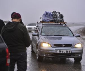 Ucieczka Ormian z Górskiego Karabachu 