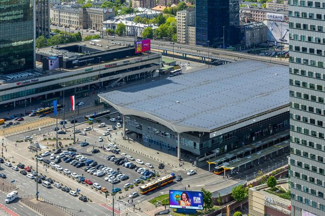 Dworzec Centralny bez pociągów