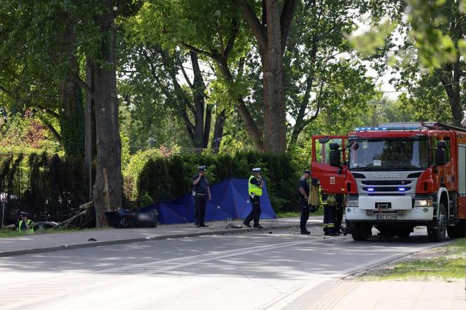   Zginęły trzy osoby. Wiadomo, co było przyczyną tragicznego wypadku w Wilanowie