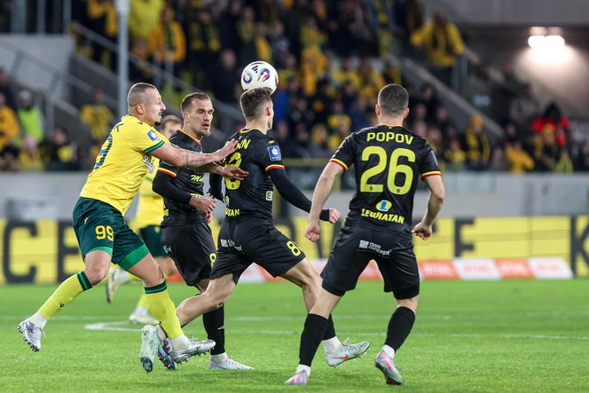 Mecz GKS Katowice - Korona Kielce. Ponad 12 tysięcy kibiców zobaczyło heroiczne zwycięstwo