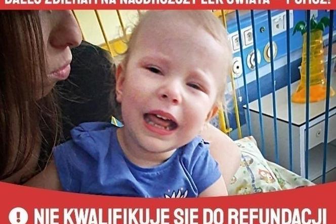 Lublin - SMA i pilna pomoc dla Oliwki Kraczek