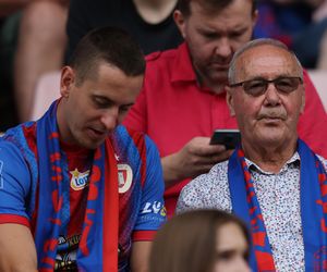 Kibice na meczu Piast Gliwice - Górnik Zabrze