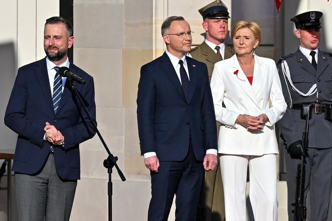 Agata Duda w bieli 