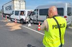 Poważny wypadek na A1! Wielu poszkodowanych, droga zablokowana
