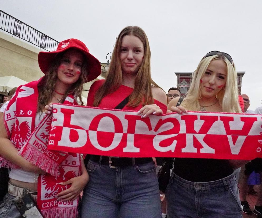 Strefa kibica w Gorzowie podczas meczu Polska-Austria. ZDJĘCIA