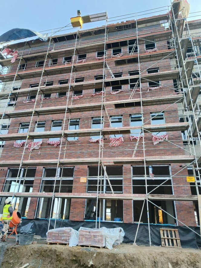 To miejsce w Olsztynie zmieni się nie do poznania. Powstaje tu centrum biznesowe. Na jakim etapie są prace?