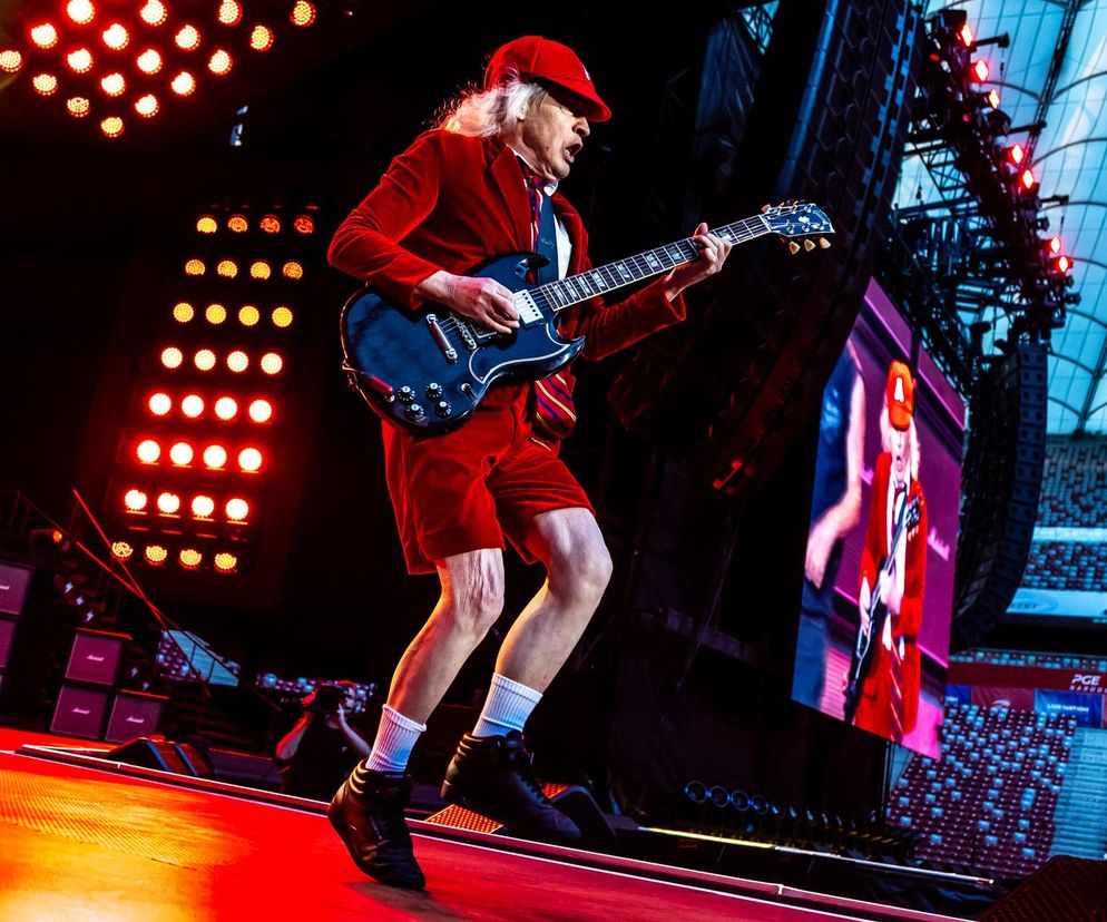 Koncert AC/DC w Warszawie (4.07.2025) - część druga. Organizatorem koncertu jest Live Nation