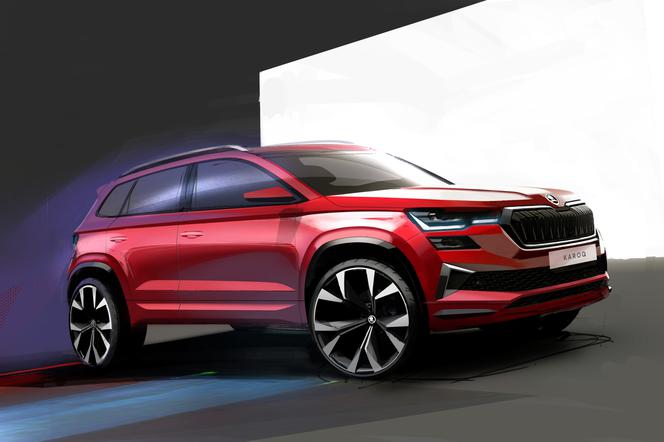 Skoda Karoq po liftingu. Wiemy co się zmieni w wyglądzie
