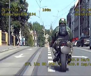 Rekordzista z Chorzowa. Jadąc motocyklem w kilkanaście minut zebrał 346 punktów karnych jadąc na 