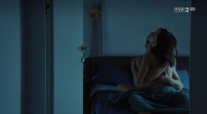 M jak miłość odc. 1405. Marcin (Mikołaj Roznerski), Iza (Adriana Kalska)