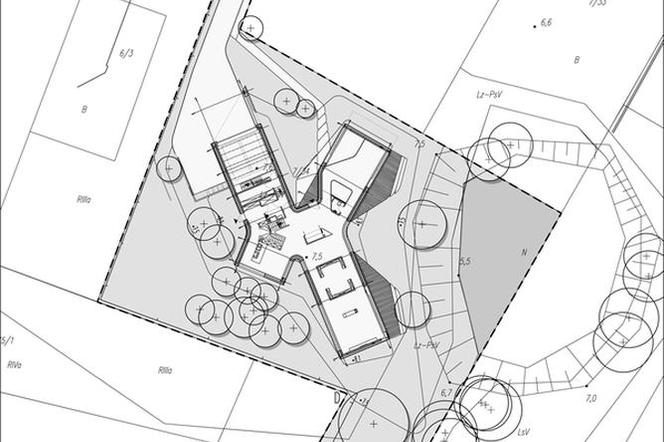 Willa Wilanów. Plan zagospodarowania 