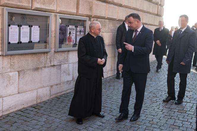 Prezydent Andrzej Duda na Wawelu