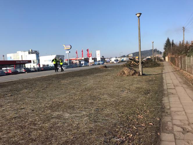 Niewybuch na budowie na ulicy Grunwaldzkiej
