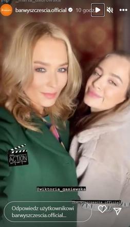 Barwy szczęścia. Oliwka (Wiktoria Gąsiewska), Karolina (Marta Dąbrowska)