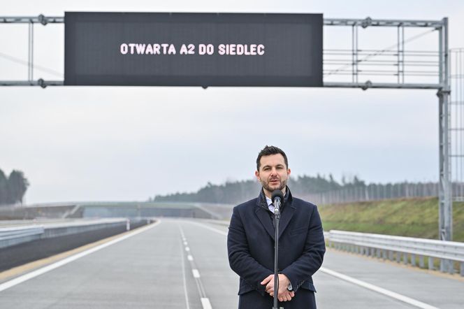 Otwarcie odcinka autostrady A2 Groszki - Siedlce Zachód (18.12.2024)