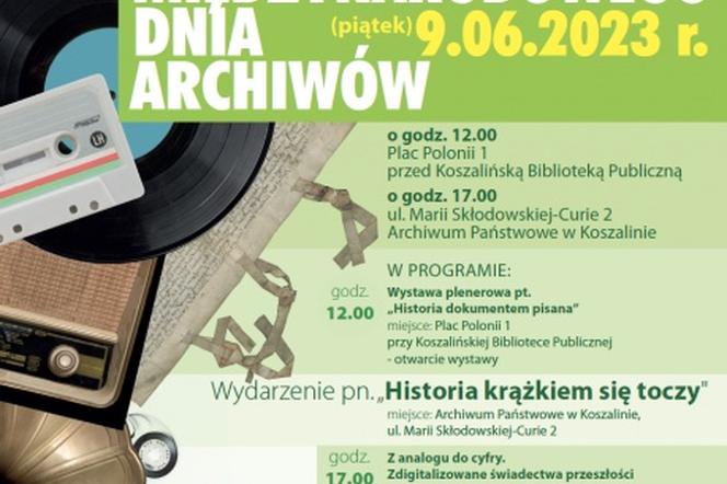  Międzynarodowy Dzieńa Archiwów Państwowych w Koszalinie 