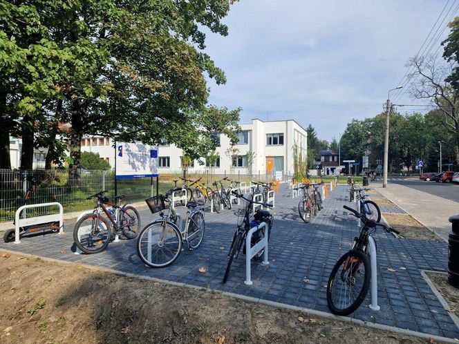 Nowy parking rowerowy w Lesznie