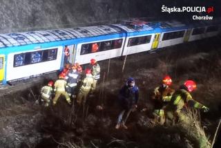 Potężna awaria kolejowa na Śląsku. Pociąg uderzył w słup sieci trakcyjnej. Utrudnienia potrwają jeszcze kilkanaście godzin