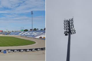 Oświetlenie stadionu żużlowego w Lesznie nie spełnia wymogów PGE Ekstraligi
