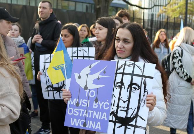  "Stop finansowaniu wojen". Manifestacja w Warszawie