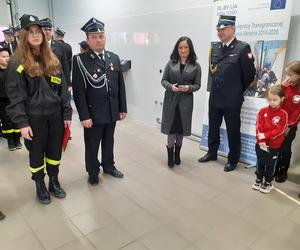 Przekazanie promes dla młodzieżowych drużyn strażaków ochotników w KM PSP w Siedlcach