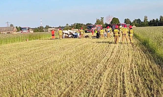 Katastrofa sportowej awionetki, dwie osoby nie żyją