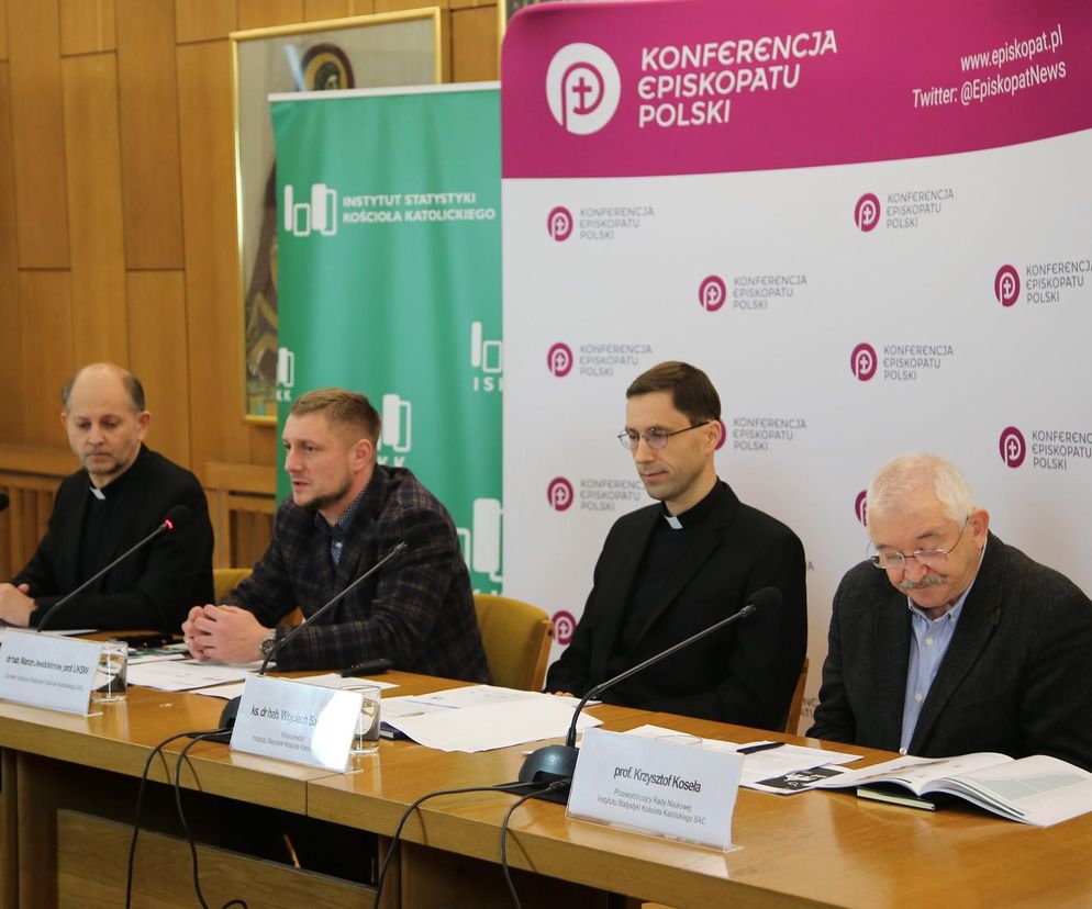 Konferencja prasowa prezentująca nowy rocznik statystyczny Instytutu Statystki Kościoła Katolickiego