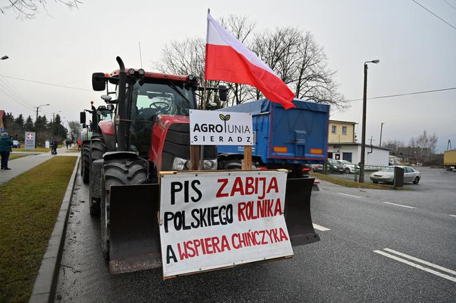 Protest rolników 9.02.2022 Małopolska. Które drogi są zablokowane? [TRASA,GODZINA]