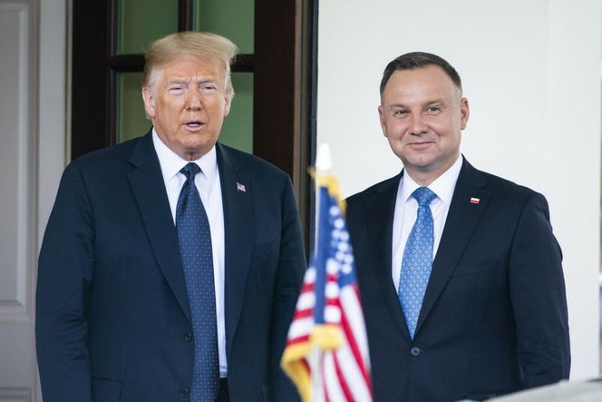 Plan Dudy na sprowadzenie Trumpa do Polski 