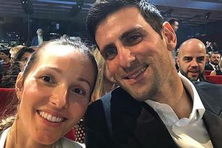 Novak Djoković i jego żona Jelena