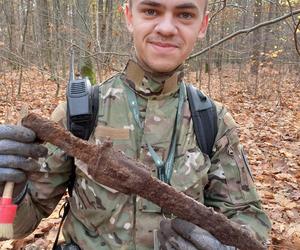 Orzełek i bagnet kolejne skarby w starachowickich lasach