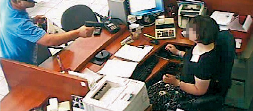 Dwa razy napadł na bank