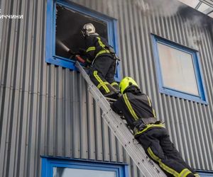 Atak rosyjskich dronów na Winnicę