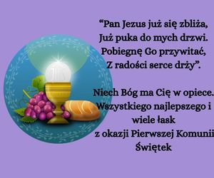 e-kartki z okazji Pierwszej Komunii Świętej