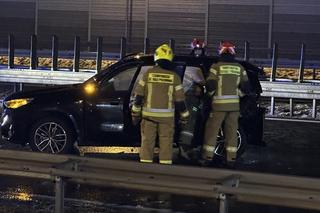 Tragedia na drodze pod Skurowem. Cztery rozbite auta, jedno na boku. Są ranni