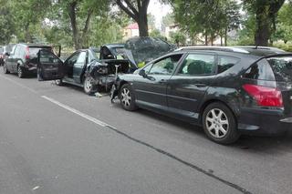 KARAMBOL na DK 17! Trzy osoby w szpitalu, 16-miesięczne dziecko w ciężkim stanie