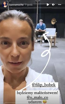 Anna Mucha (Magda w M jak miłość), Filip Bobek (Marek w BrzydUli)