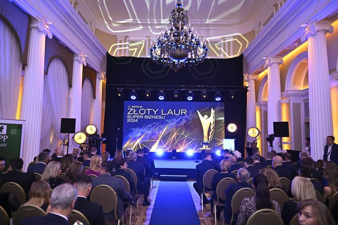 Uroczysta gala rozdania nagród Złoty Laur "Super Biznesu" 2024