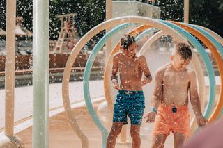 Kurtyna wodna w parku Julinek