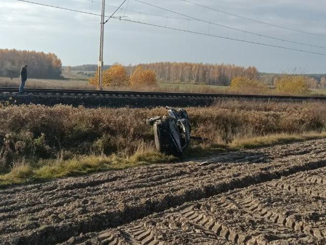 Tragedia na przejeździe kolejowym w Antoniówce [ZDJĘCIA]