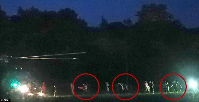 Oto pierwsi chłopcy ocaleni z jaskini!!!