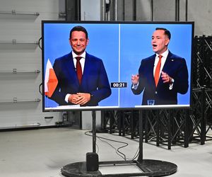 Karol Nawrocki przyjechał do TVP. Symboliczny gest i mocne wsparcie z zaplecza