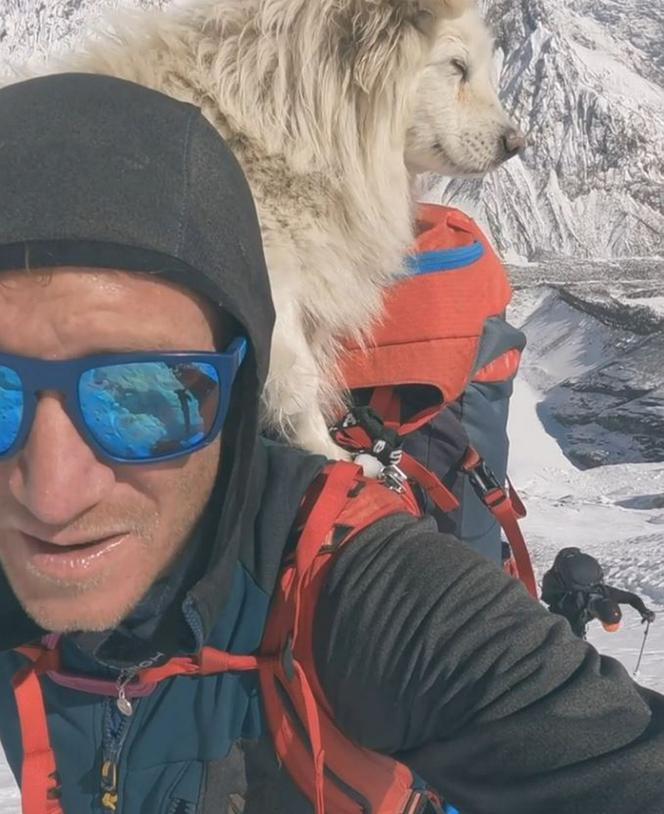 Brat Pereiry zabrał psa na Mont Everest