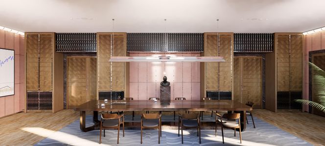 Sala Różana w gmachu BGK w Warszawie