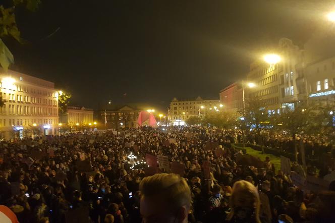 Protest w Poznaniu (26.10)