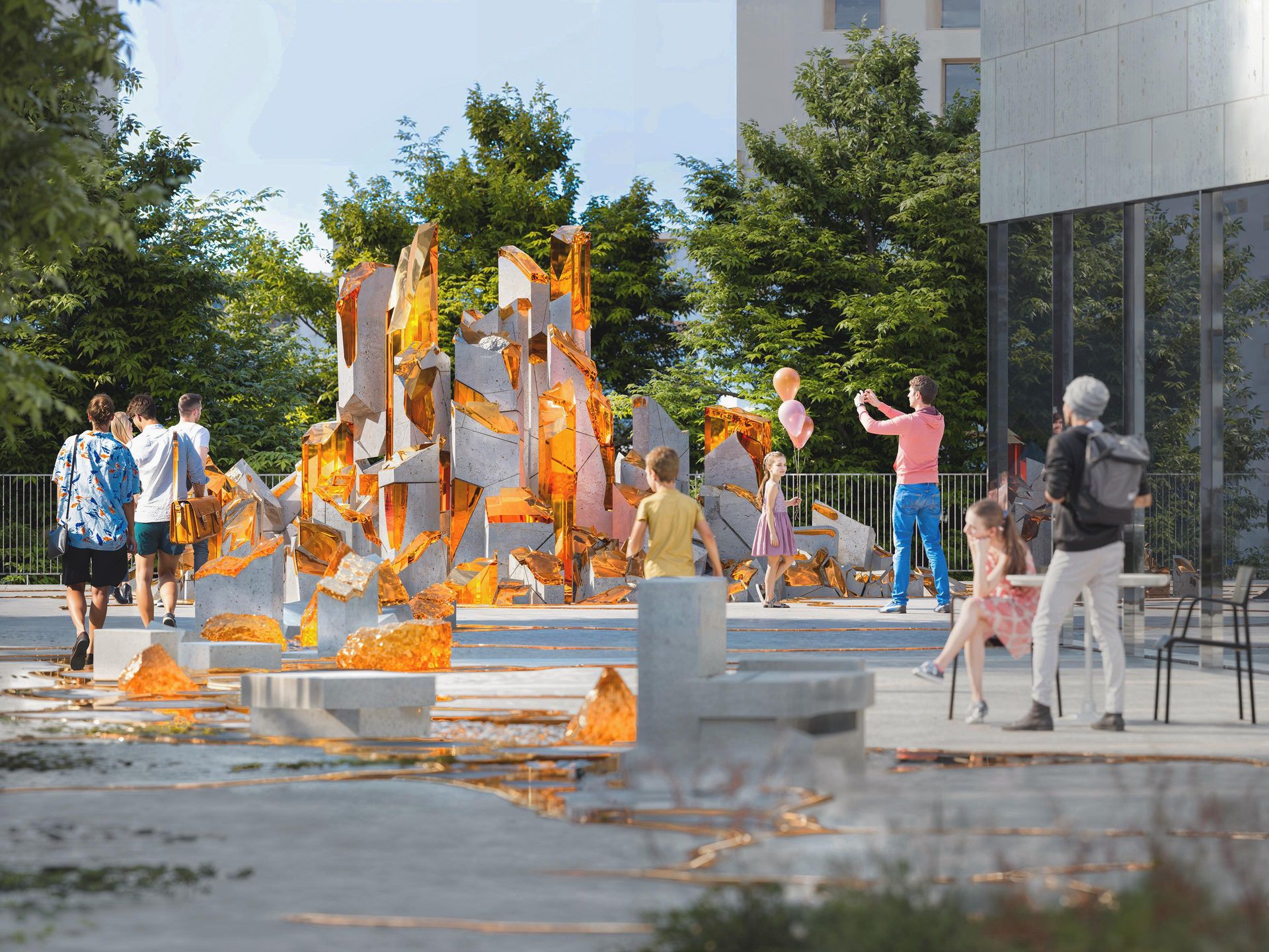 The Impact. Projekt przebudowy trzech placów w Kopenhadze 