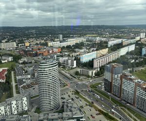 Byliśmy 40, piętrze najwyższego budynku mieszkalnego w Polsce. Widok jest niesamowity
