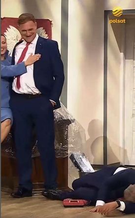 Tak w Polsacie pokazali prezydenta i pierwszą damę