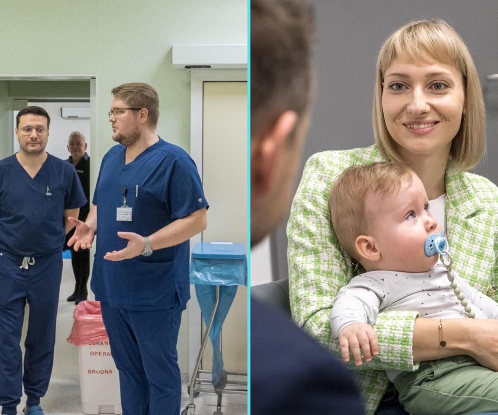 Zoperowali Tadzia jeszcze w łonie matki. Warszawscy lekarze jako jedyni podjęli wyzwanie
